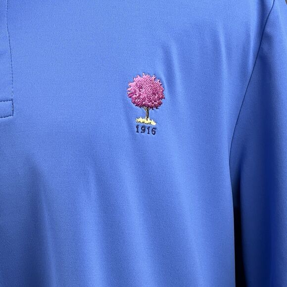 Vintage RLX Ralph Lauren 1916 Cherry Valley Club Golf Polo Women's S/P Blue Logo - Picture 5 of 17